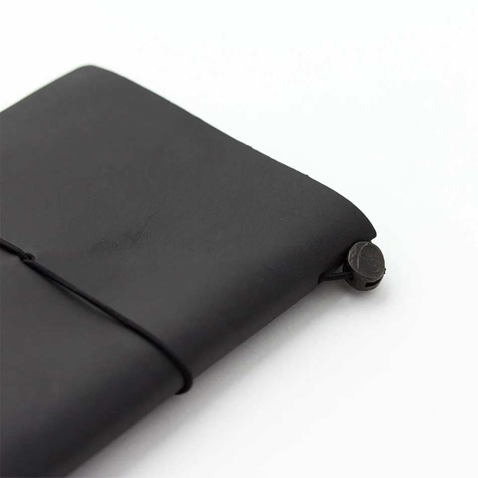 TRAVELER'S COMPANY Traveler's Notebook Leather Passport Size Black - Image 7