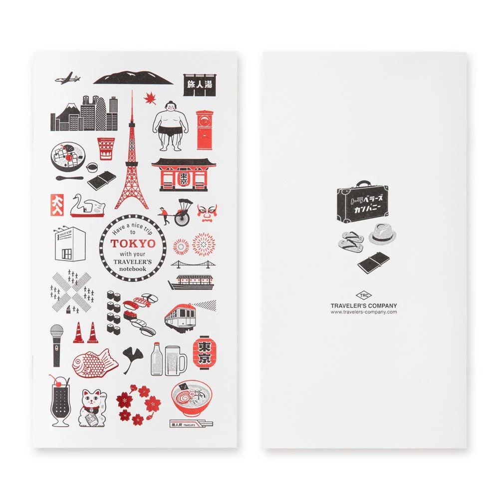 TRAVELER'S COMPANY Traveler's Notebook Tokyo Refill Blank - Image 6