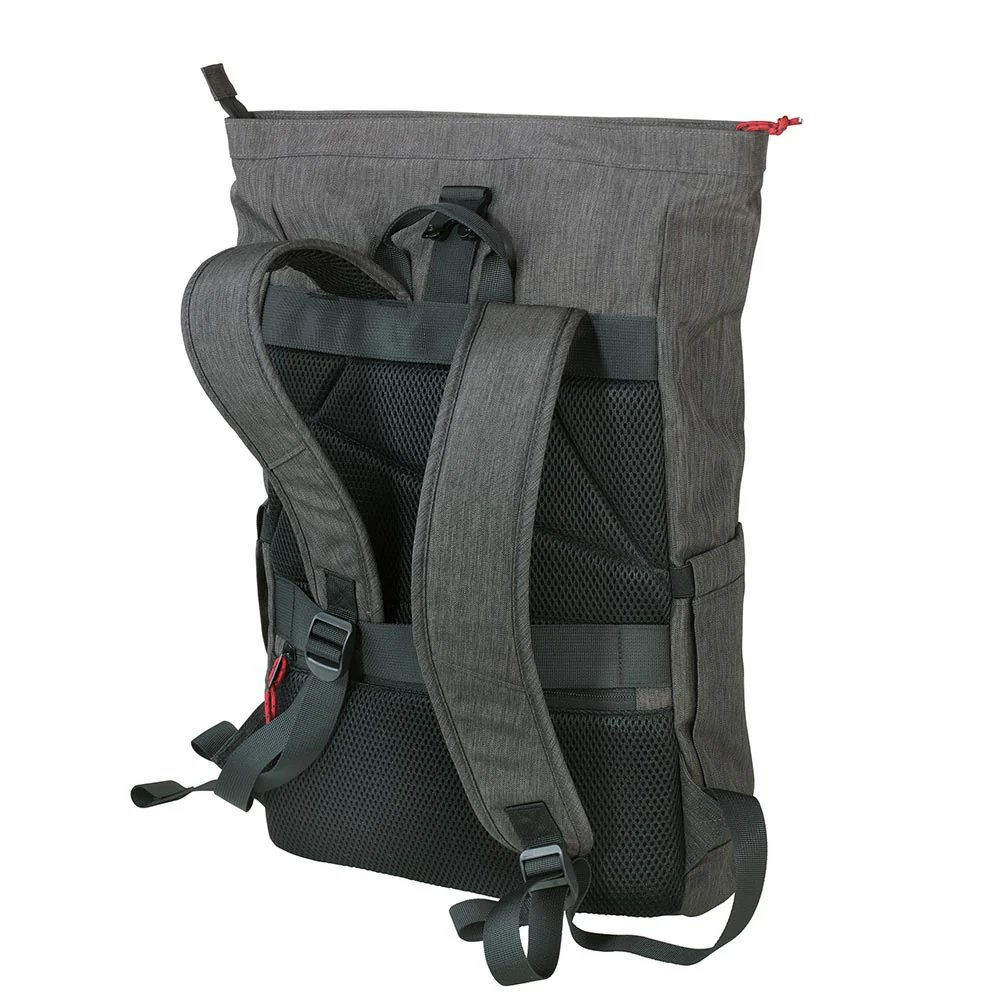 Troika Roll Top Backpack Anthracite/Black - Image 4