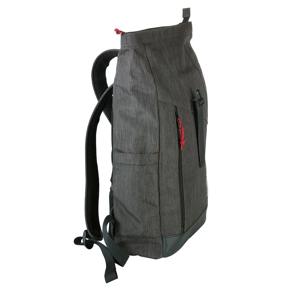 Troika Roll Top Backpack Anthracite/Black - Image 5