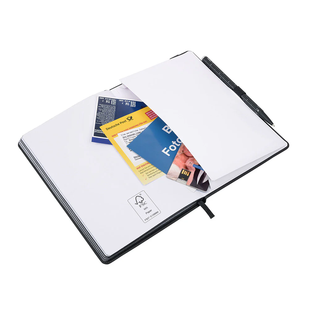 Troika Slim Notepad A5 with Construction Pen - Image 3