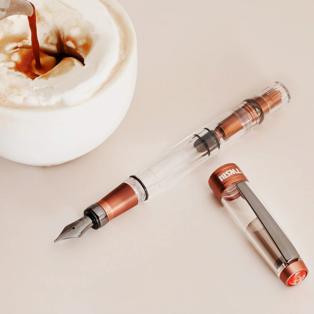 TWSBI Diamond 580ALR Fountain Pen Affogato With Onyx - Image 3