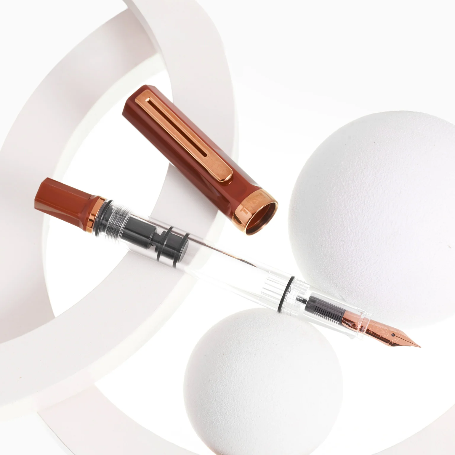 TWSBI Eco Fountain Pen Espresso With Bronze - Image 4