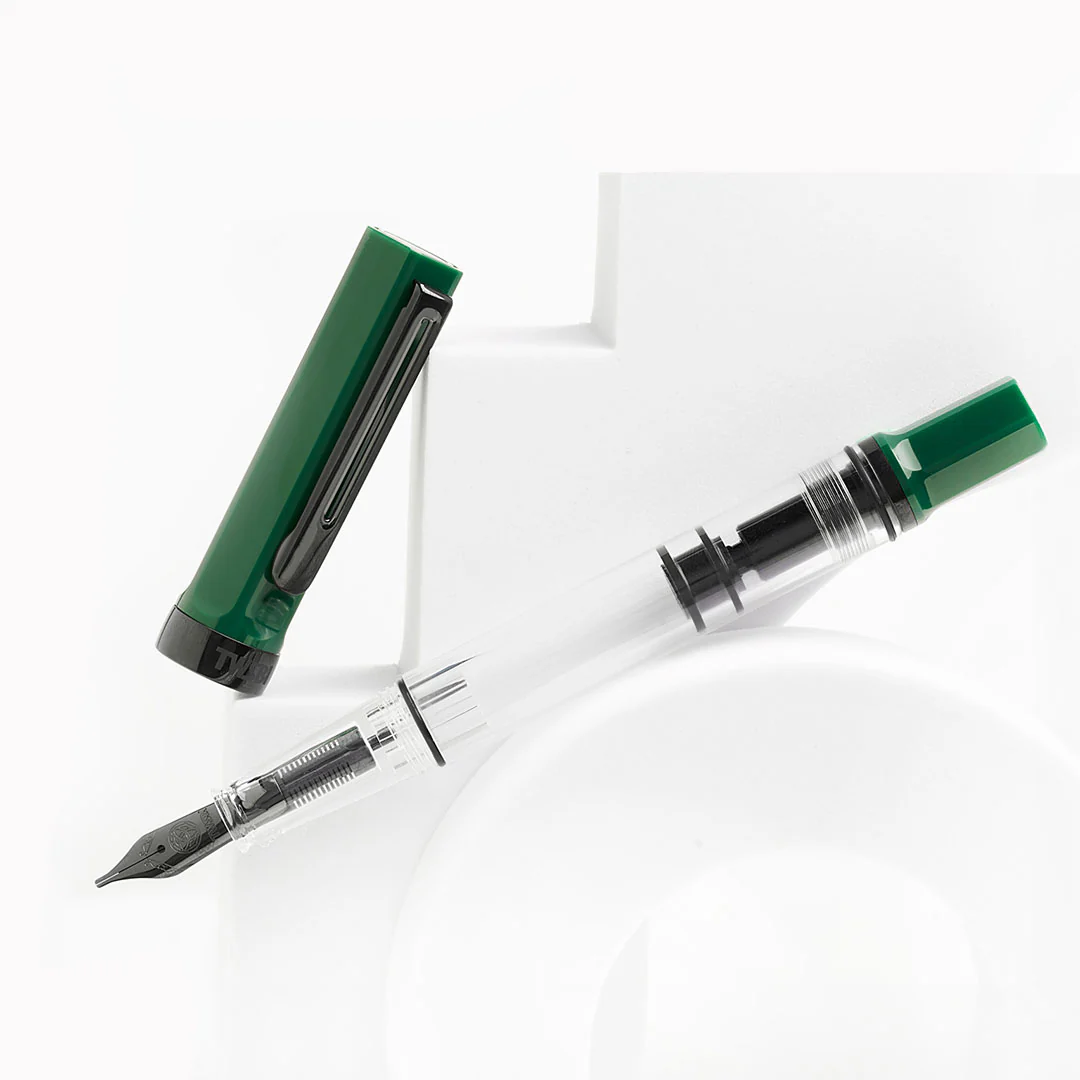 TWSBI Eco Fountain Pen Irish Green with Onyx - Image 3