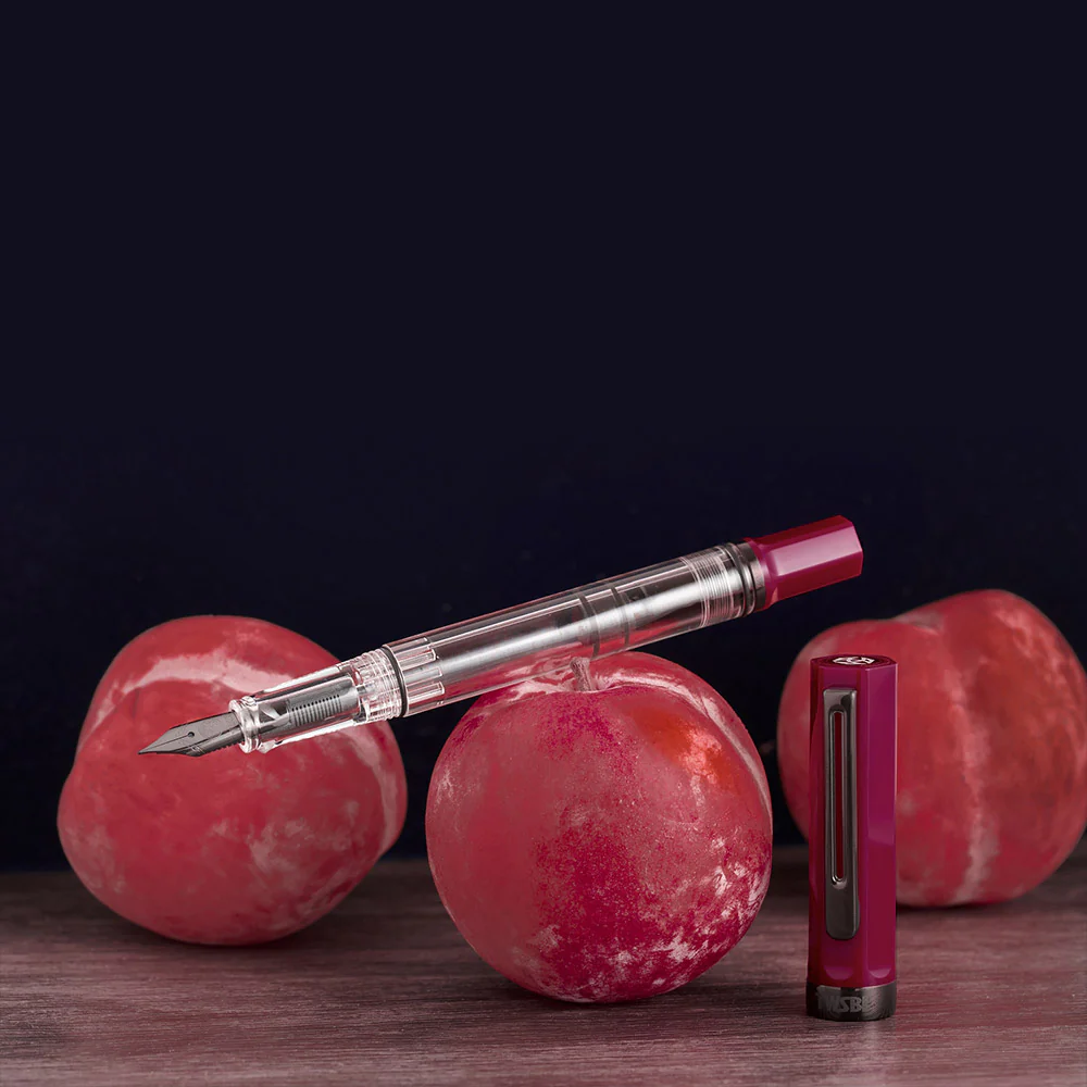 TWSBI Eco Fountain Pen Plum with Onyx - Image 2