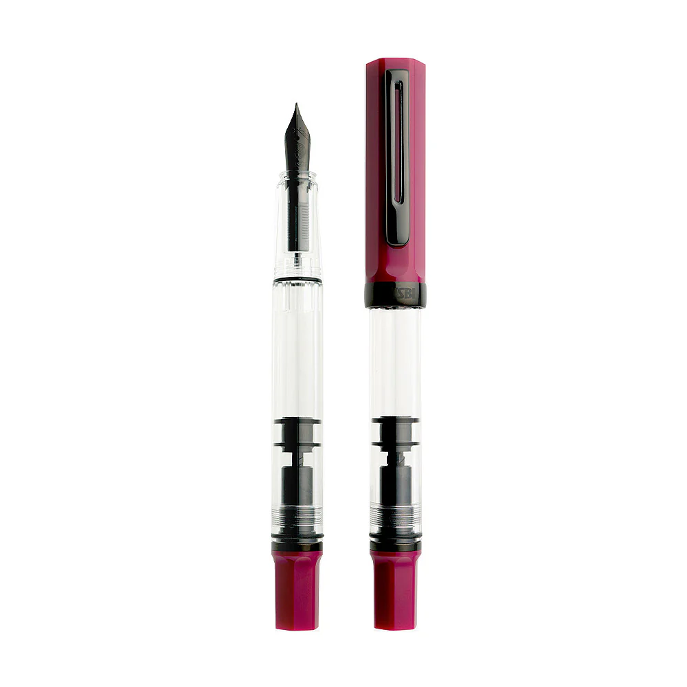 TWSBI Eco Fountain Pen Plum with Onyx - Image 5