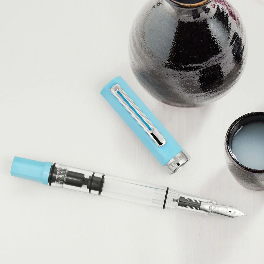 TWSBI Eco Fountain Pen Sky Blue - Image 4