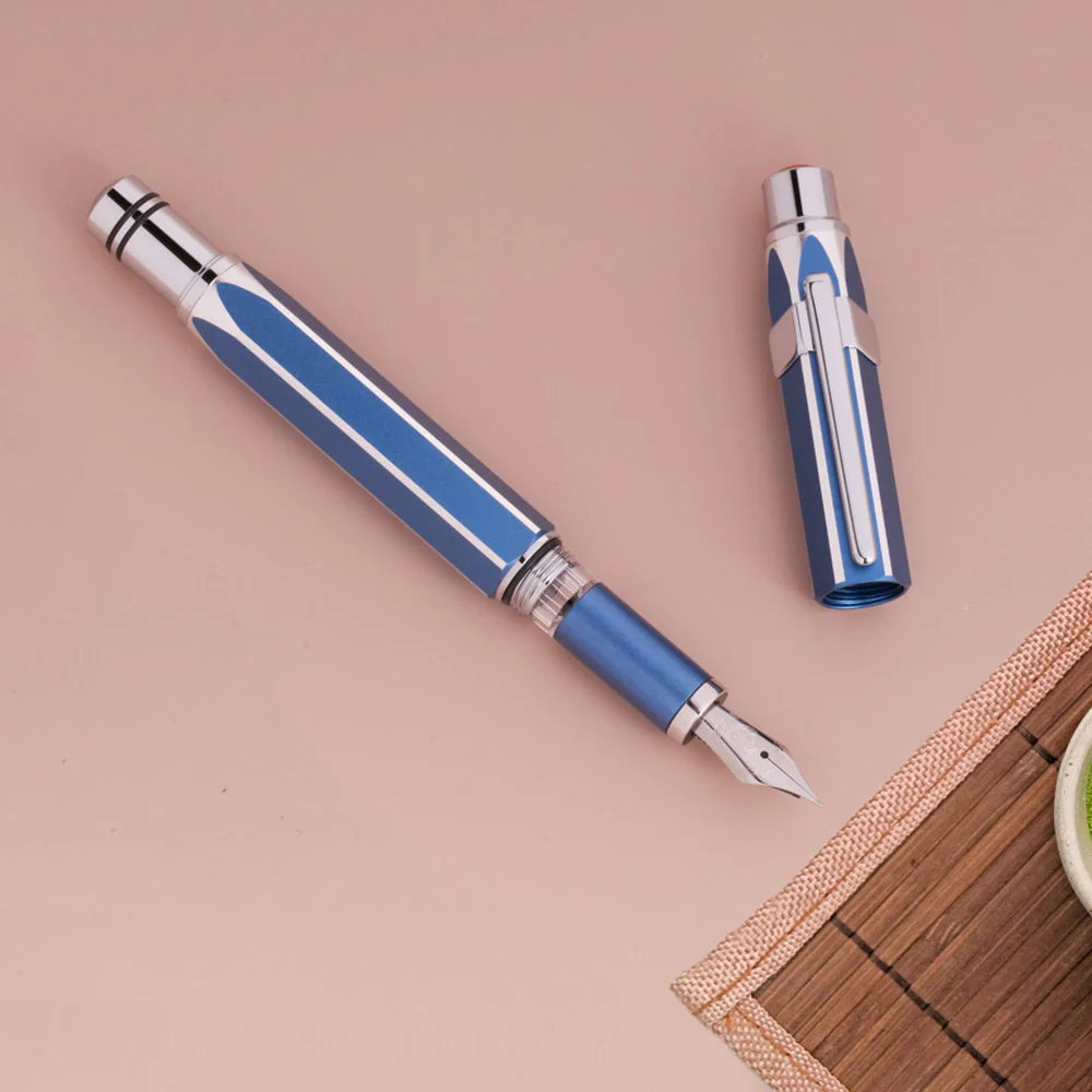 TWSBI Precision Fountain Pen Gemini Blue - Image 2
