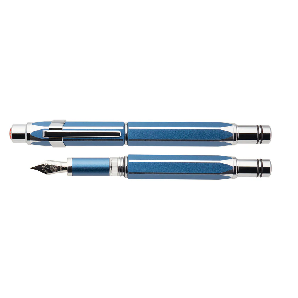 TWSBI Precision Fountain Pen Gemini Blue - Image 5