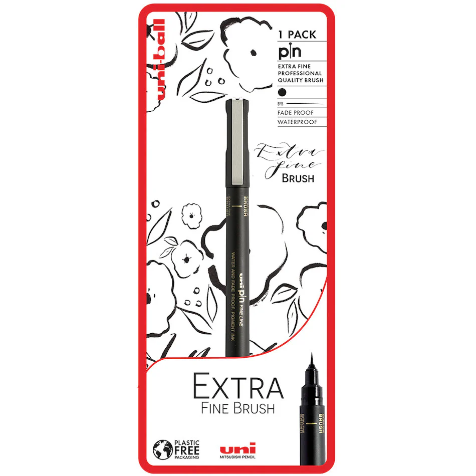 Uni-ball PIN Drawing Pen Extra Fine Brush