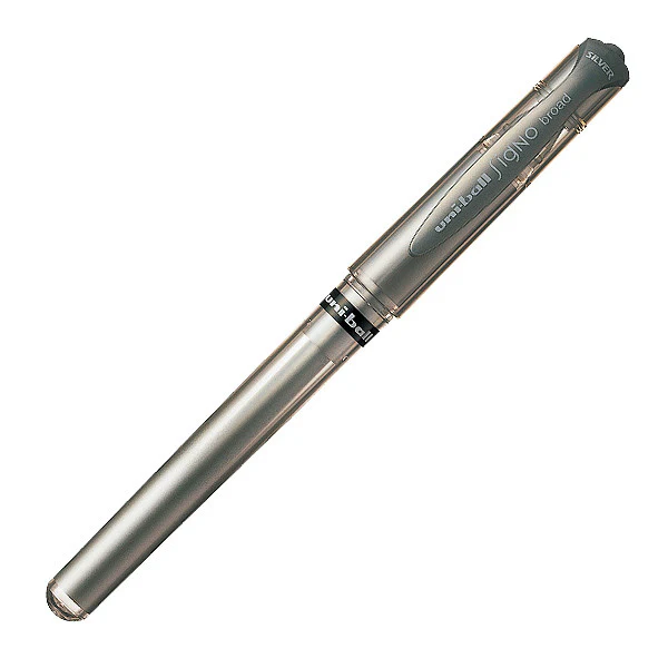 Uni-ball Signo Broad Gel Rollerball Pen UM-153 Metallic