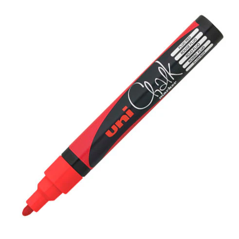 Uni Chalk Marker Pen PWE-5M Medium Bullet Tip - Image 2