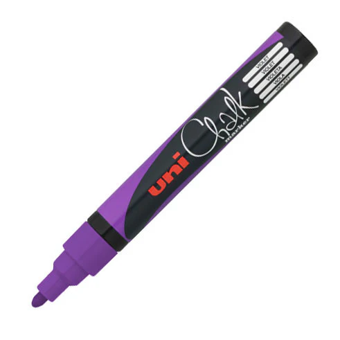 Uni Chalk Marker Pen PWE-5M Medium Bullet Tip - Image 8
