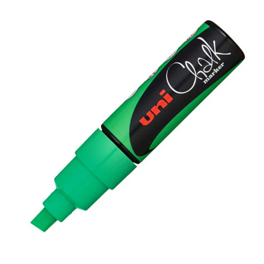 Uni Chalk Marker Pen PWE-8K Broad Chisel Tip - Image 4