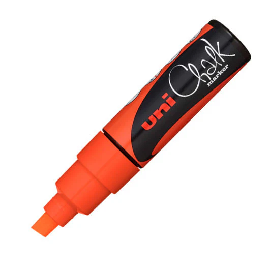 Uni Chalk Marker Pen PWE-8K Broad Chisel Tip - Image 5