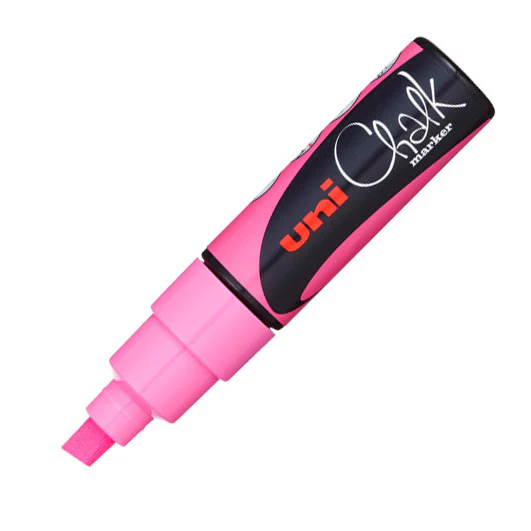 Uni Chalk Marker Pen PWE-8K Broad Chisel Tip - Image 6