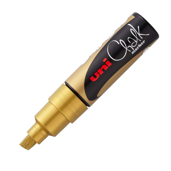 Uni Chalk Marker Pen PWE-8K Broad Chisel Tip - Image 9