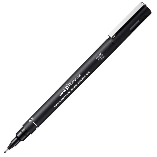 Uni PIN Drawing Pen Black - Image 10