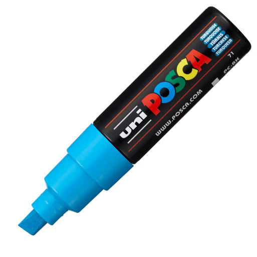 Uni POSCA Marker Pen PC-8K Broad Chisel - Image 19