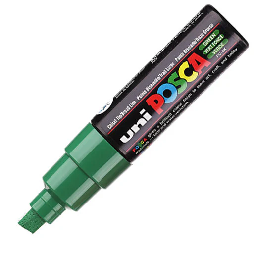 Uni POSCA Marker Pen PC-8K Broad Chisel - Image 3