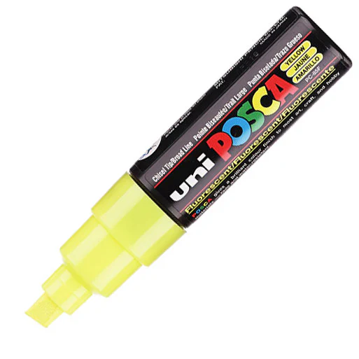 Uni POSCA Marker Pen PC-8K Broad Chisel - Image 4