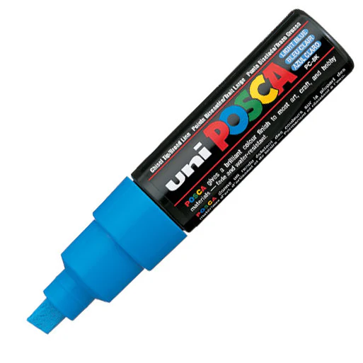 Uni POSCA Marker Pen PC-8K Broad Chisel - Image 7