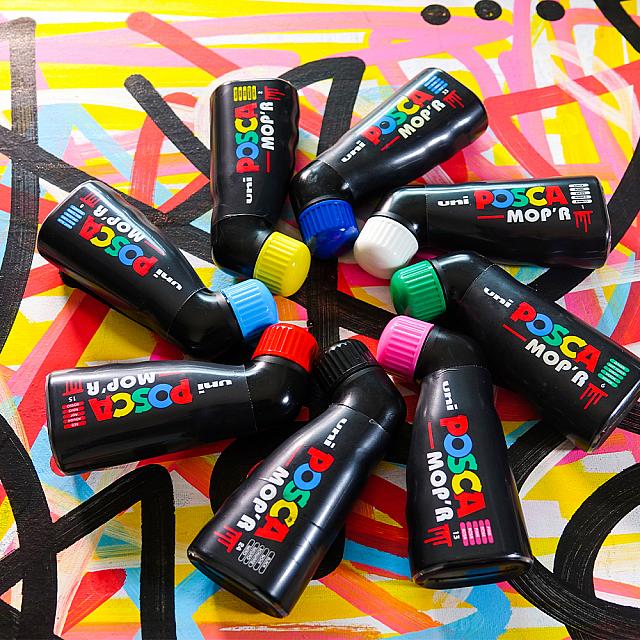 Uni POSCA MOP'R PCM-22 Assorted Set of 8 - Image 3