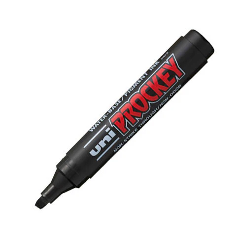 Uni Prockey Marker Pen Medium Chisel Tip PM-126