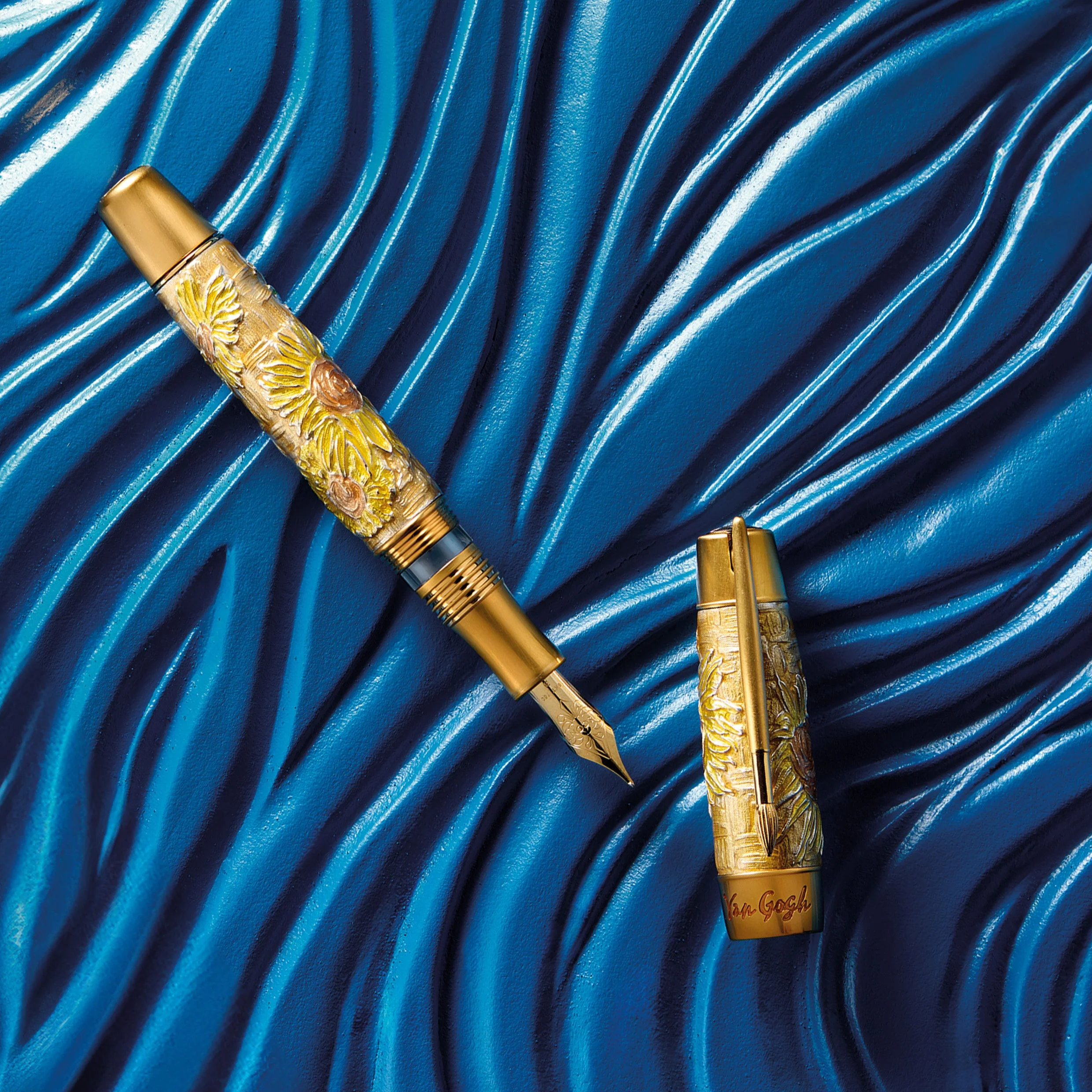 Visconti Dreaming Sunflowers Limited Edition Fountain Pen - Image 7