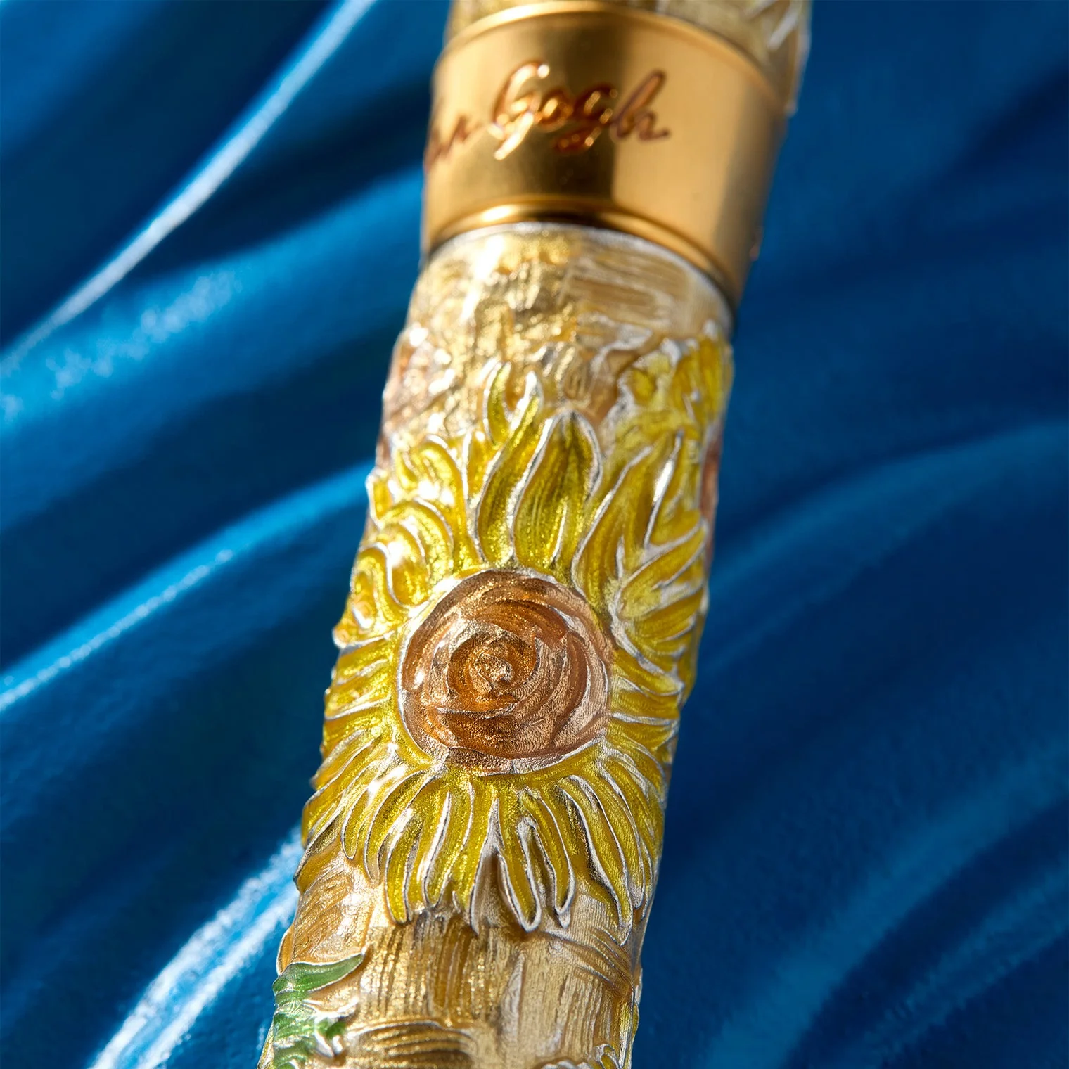 Visconti Dreaming Sunflowers Limited Edition Rollerball Pen - Image 8