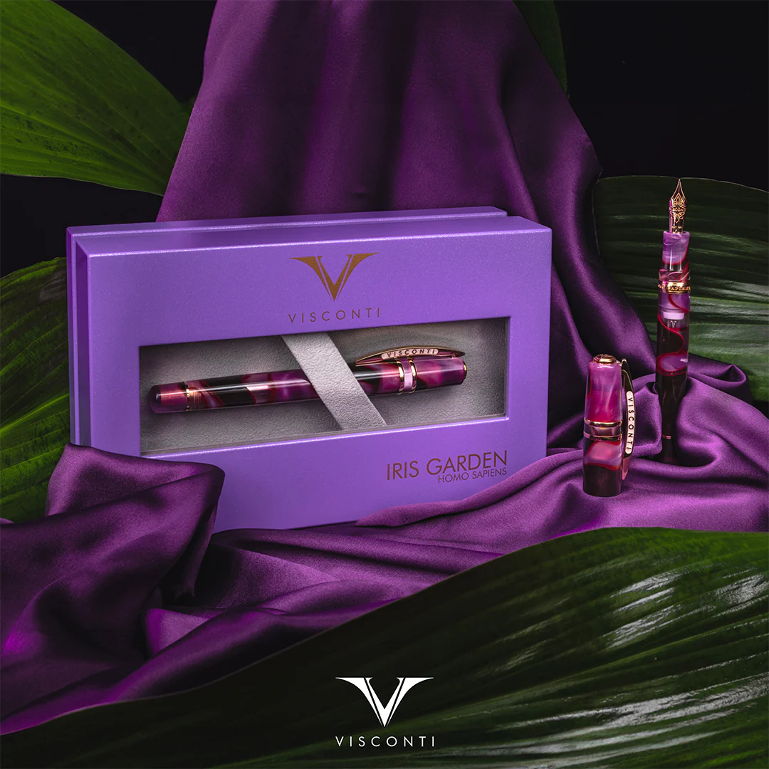 Visconti Homo Sapiens Iris Garden Fountain Pen - Image 2