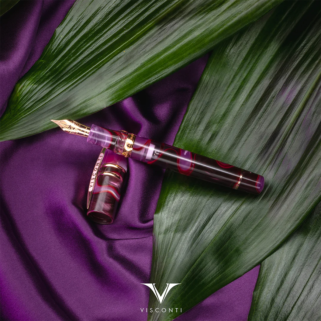 Visconti Homo Sapiens Iris Garden Fountain Pen - Image 8