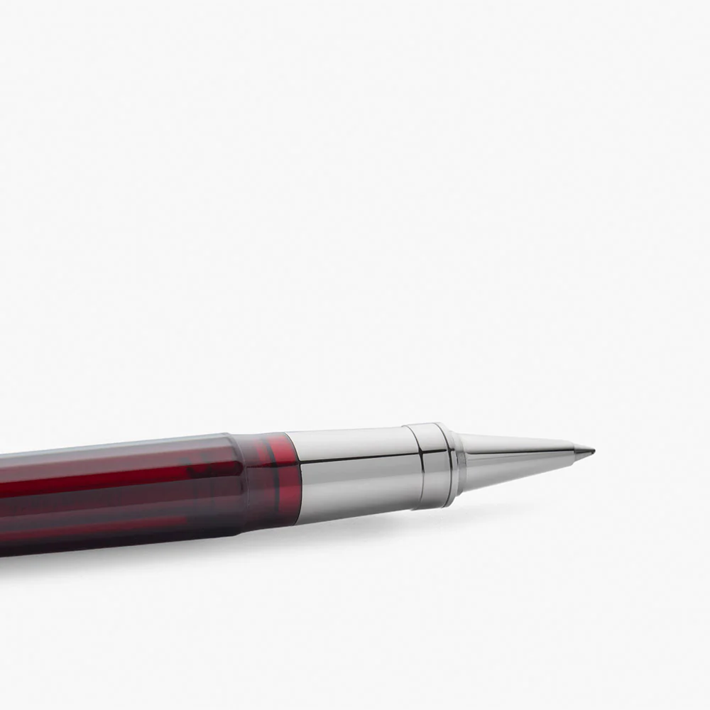 Visconti Michelangelo Rollerball Pen Translucent Red - Image 2