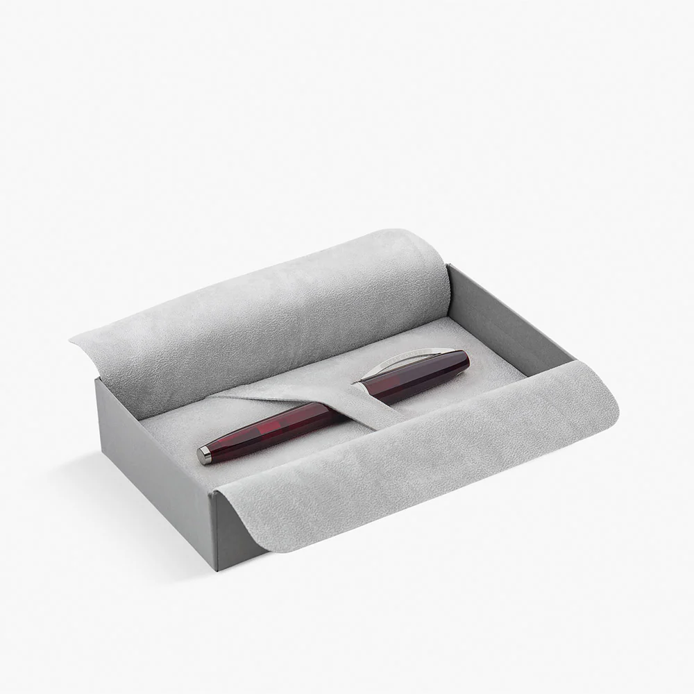 Visconti Michelangelo Rollerball Pen Translucent Red - Image 5