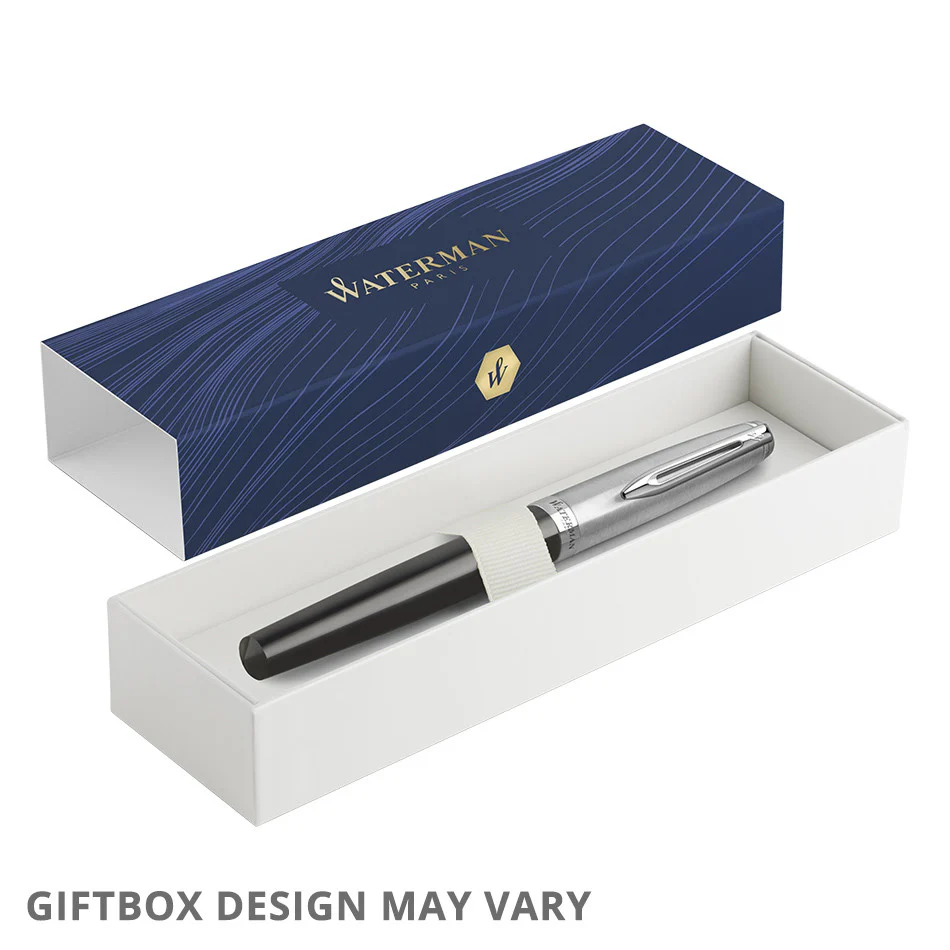 Waterman Embleme Fountain Pen Black - Image 3