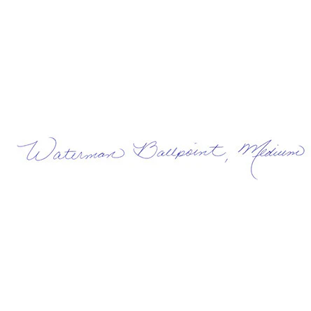 Waterman Expert Ballpoint Pen Black with Chrome Trim - Image 2