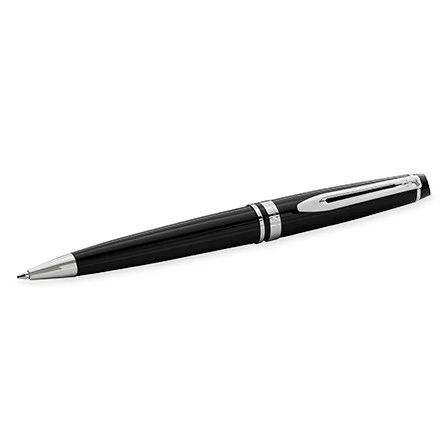 Waterman Expert Ballpoint Pen Black with Chrome Trim - Image 3