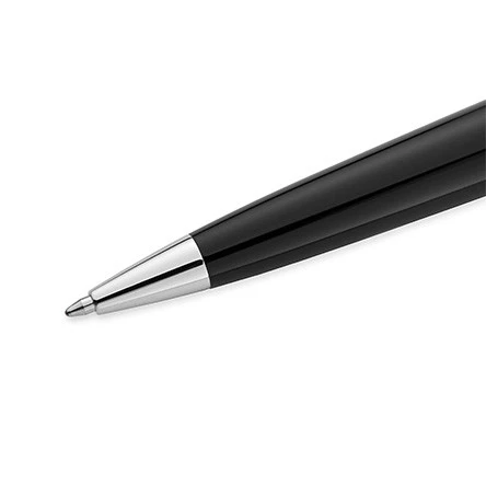 Waterman Expert Ballpoint Pen Black with Chrome Trim - Image 4