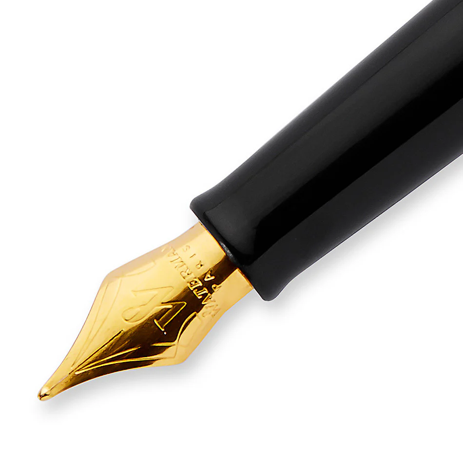 Waterman Hemisphere Fountain Pen Stainless Steel with Gold Trim - Image 4