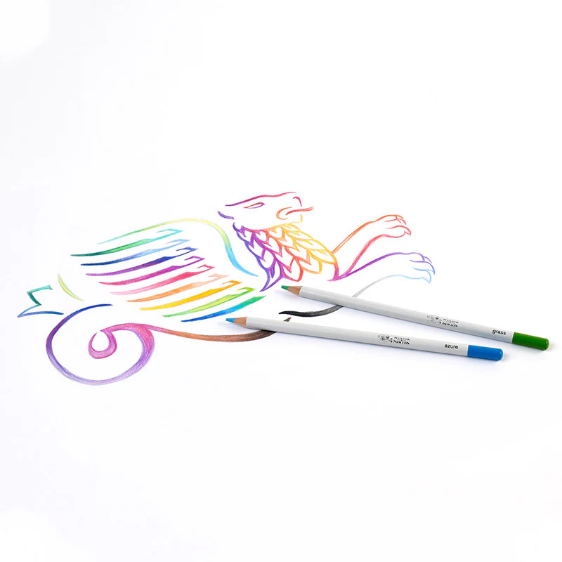 Winsor & Newton Studio Collection Coloured Pencils Assorted Tin of 24 - Image 4