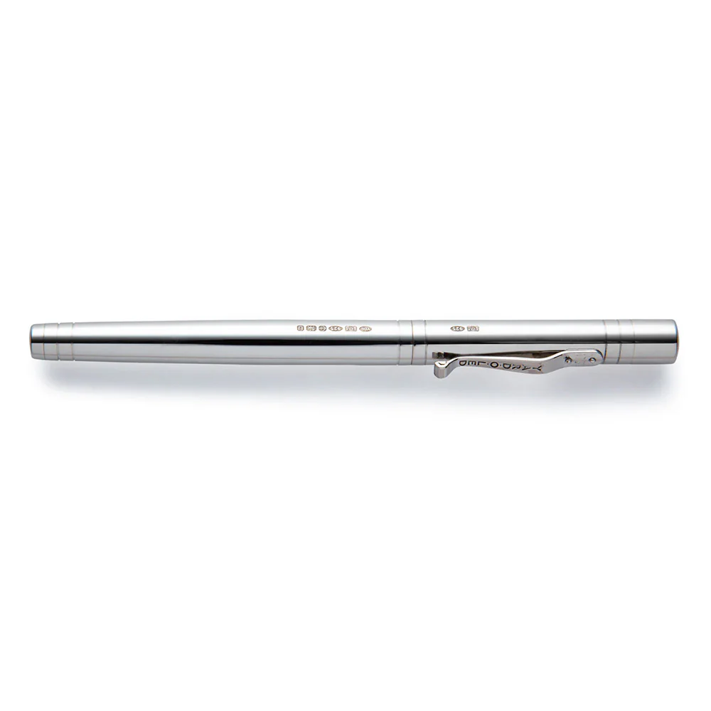 Yard O Led Viceroy Standard Plain Sterling Silver Fountain Pen - Image 4