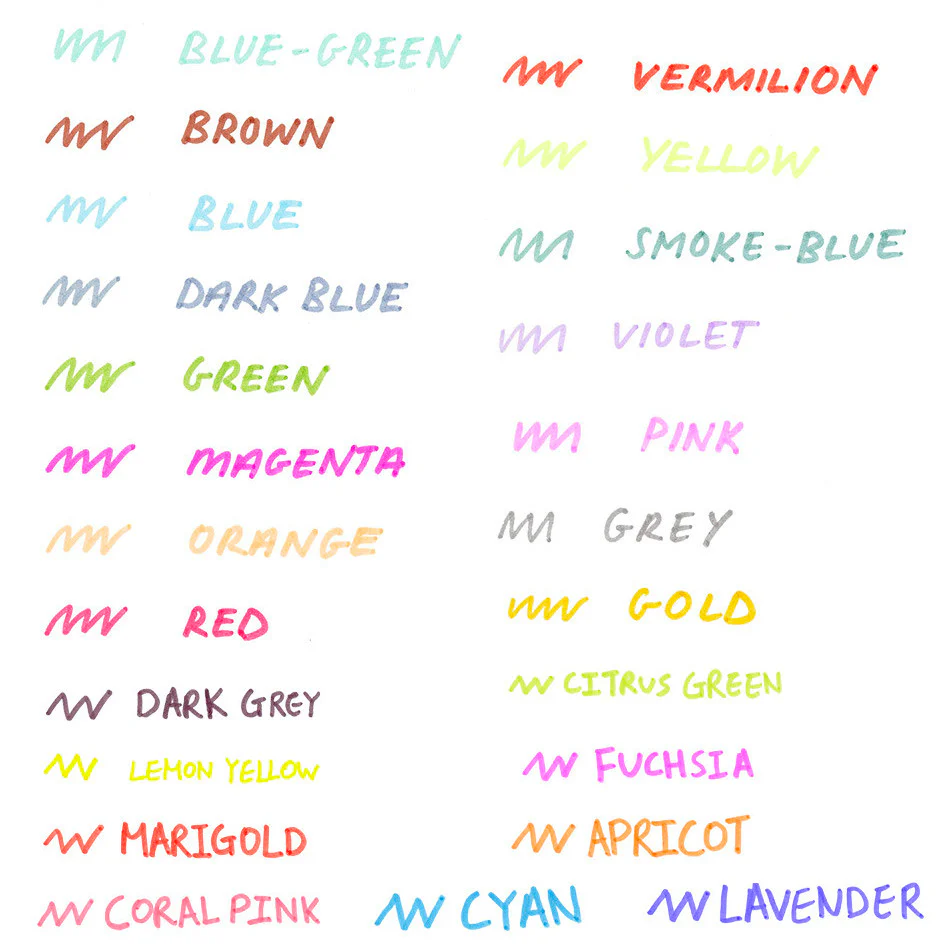 Zebra Mildliner Twin Tip Pastel Highlighter - Image 2