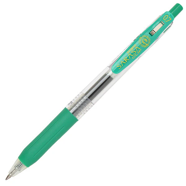 Zebra Sarasa Clip Gel Pen 0.7 - Image 2